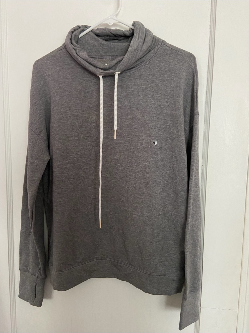 Aerie Offline Gray Cowl Neck Pullover Shirt